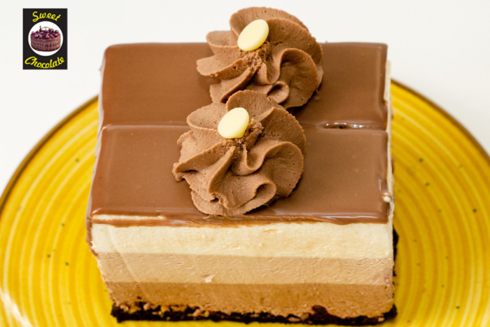 Prajitura trio mousse
