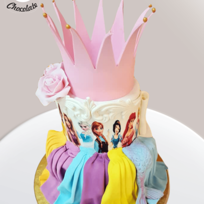 Tort Botez Printesele Disney