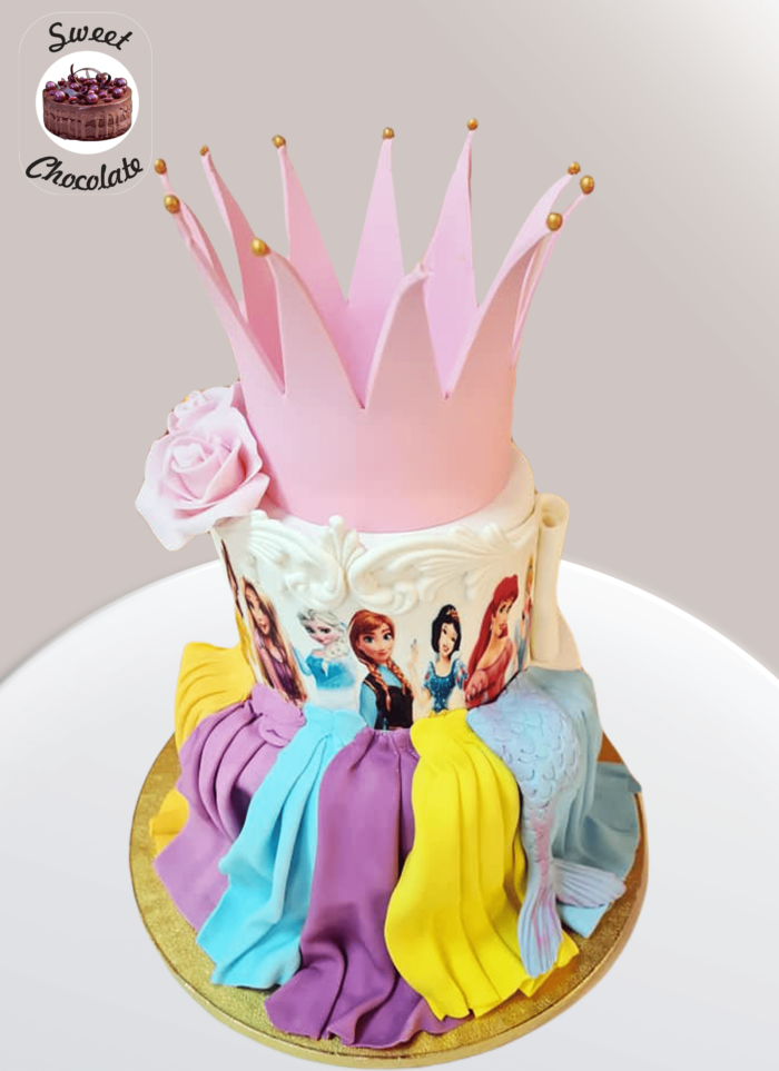 Tort Botez Printesele Disney