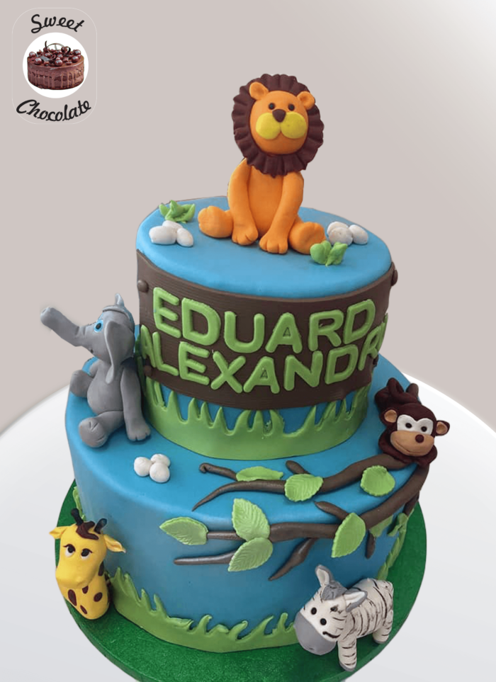 Tort Botez Animalute