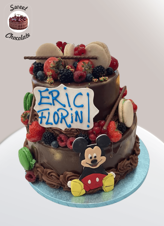 Tort Botez Mickey Mouse
