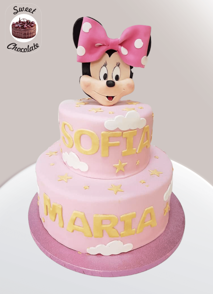 Tort Botez Minnie Mouse
