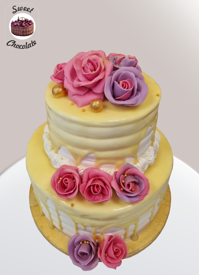Tort Nunta Roses