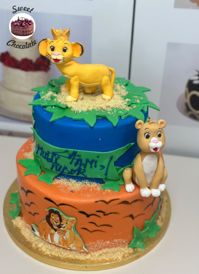 Tort Baietei Regele Leu