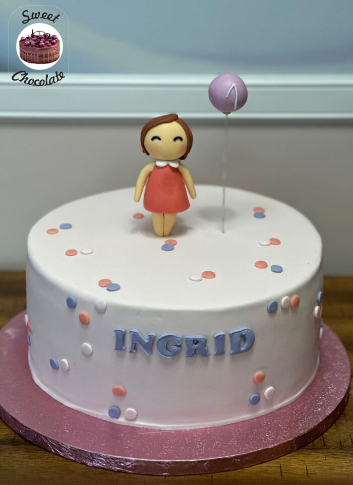 Tort Fetite Papusa si Balon