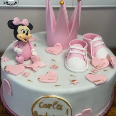 Tort Fetite Minnie si Coroana