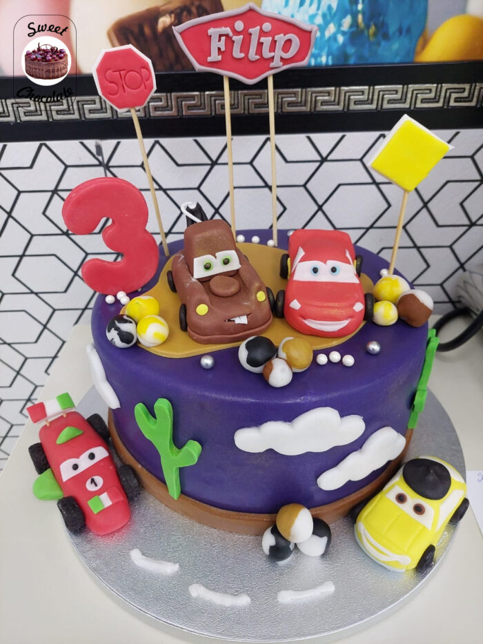 Tort Baietei Cars Mov