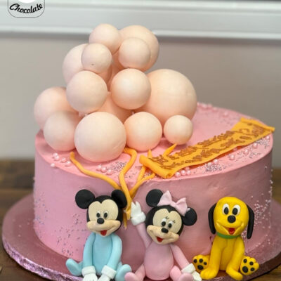 Tort Fetite Minnie, Mickey si Pluto