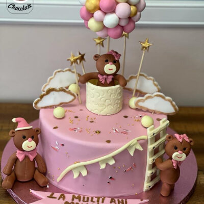 Tort Fetite Ursulet si Balon