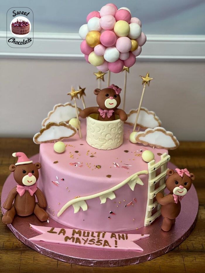 Tort Fetite Ursulet si Balon